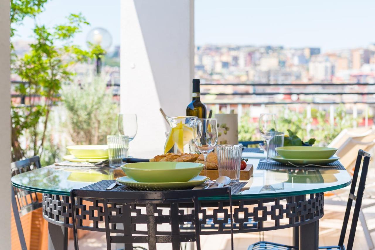 N'Attic A Vomero Penthouse Terrace By Napoliapartments Extérieur photo